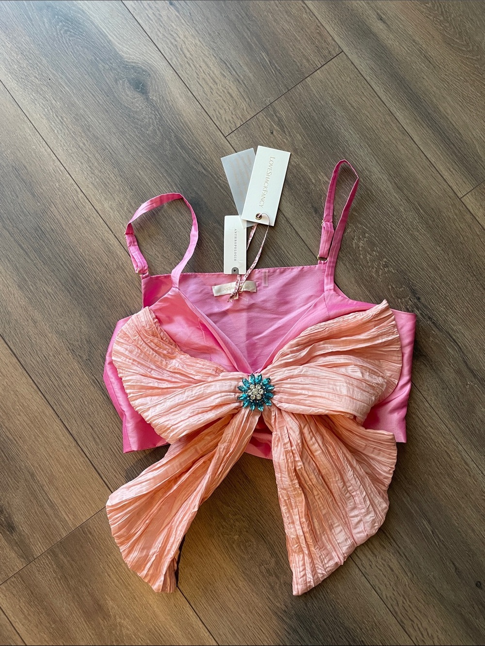 LoveShackFancy Vima Crop Top - Picture 5 of 8